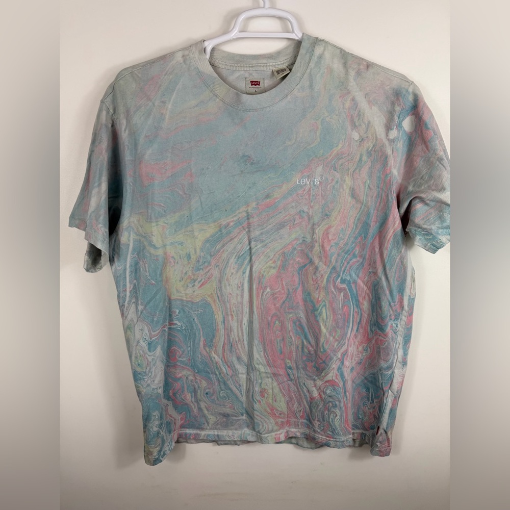 Levi's Pastel Marble Tie-Dye Relaxed T-Shirt